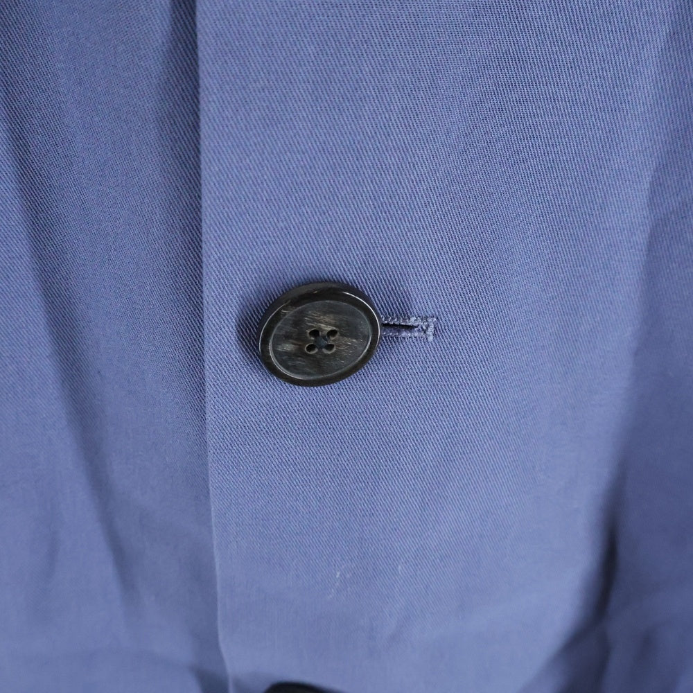 DRIES VAN NOTEN(ドリスヴァンノッテン) ステンレスカラー ロングコート ブルー