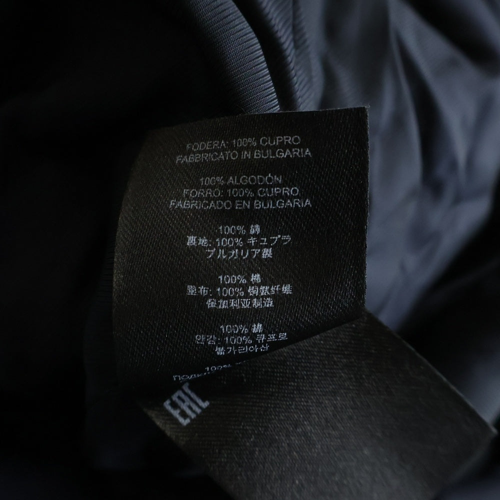 DRIES VAN NOTEN(ドリスヴァンノッテン) ステンレスカラー ロングコート ブルー