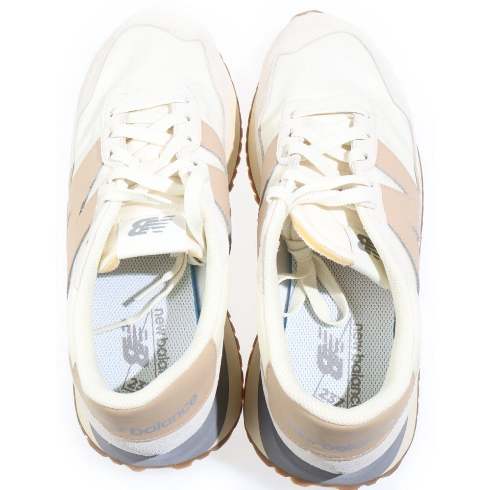 New Balance(ニューバランス) MS237CJ スウェード ローカットスニーカー ベージュ US8.5/26.5cm