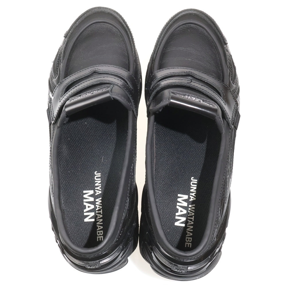 New Balance(ニューバランス) ×JUNYA WATANABE MAN U1906LCD ジュンヤワタナベマン レザーローカットスニーカー スリッポン ブラック US10/28cm