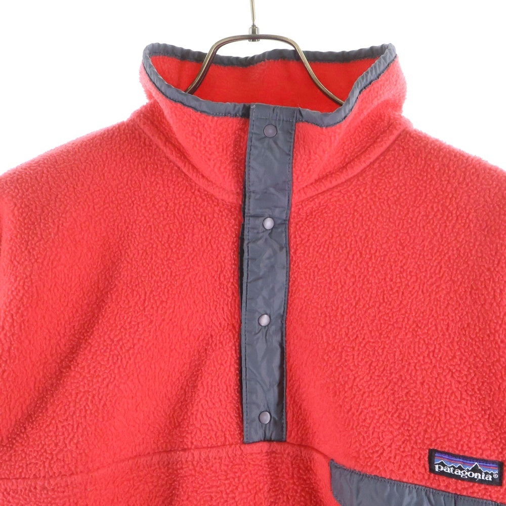PATAGONIA(パタゴニア) 90S VINTAGE ヴィンテージ ハーフスナップ フリースジャケット レッド
