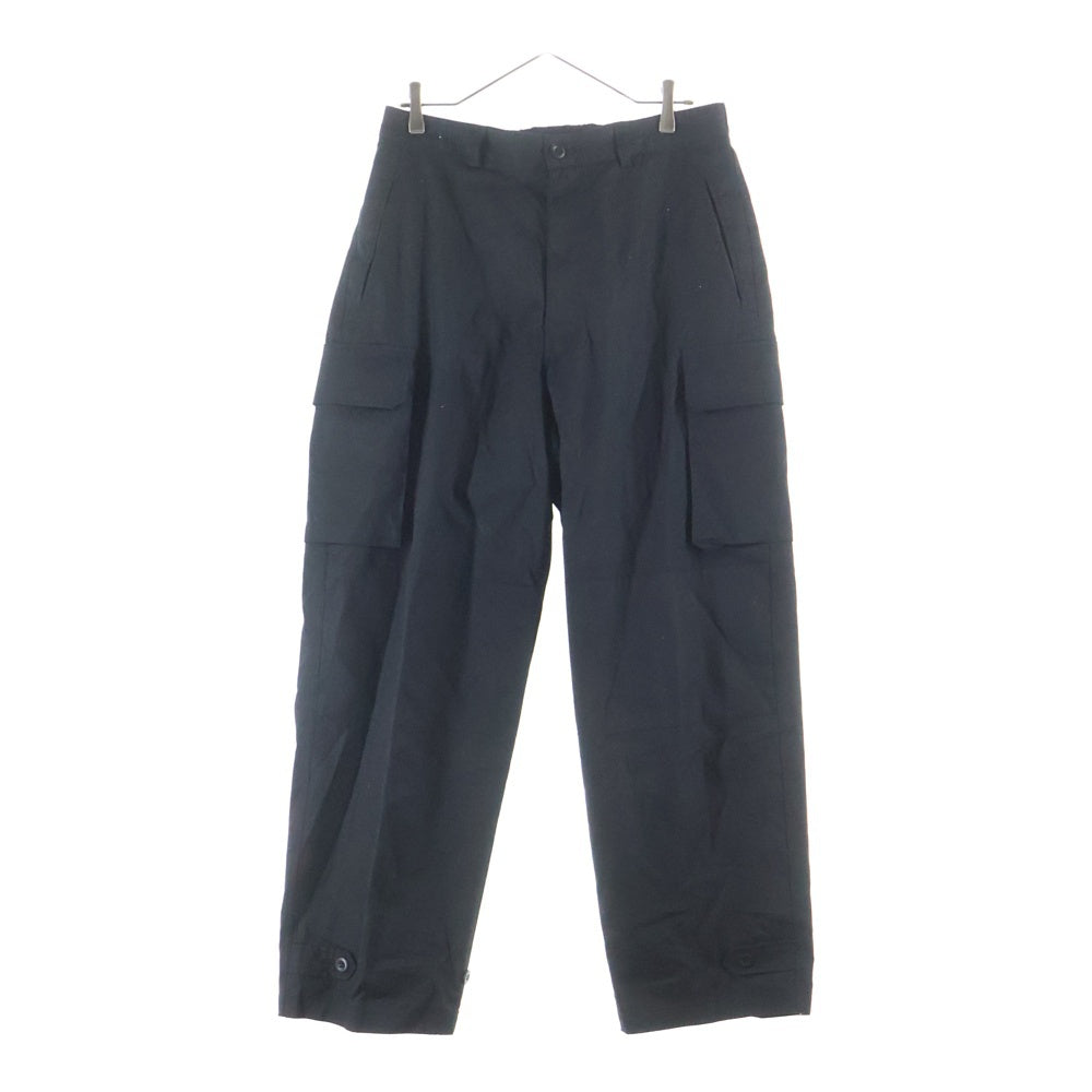 UNION LAUNCH(ユニオンランチ) ×RON HERMAN ロンハーマン ワイドカーゴパンツ ブラック 0657 CVM