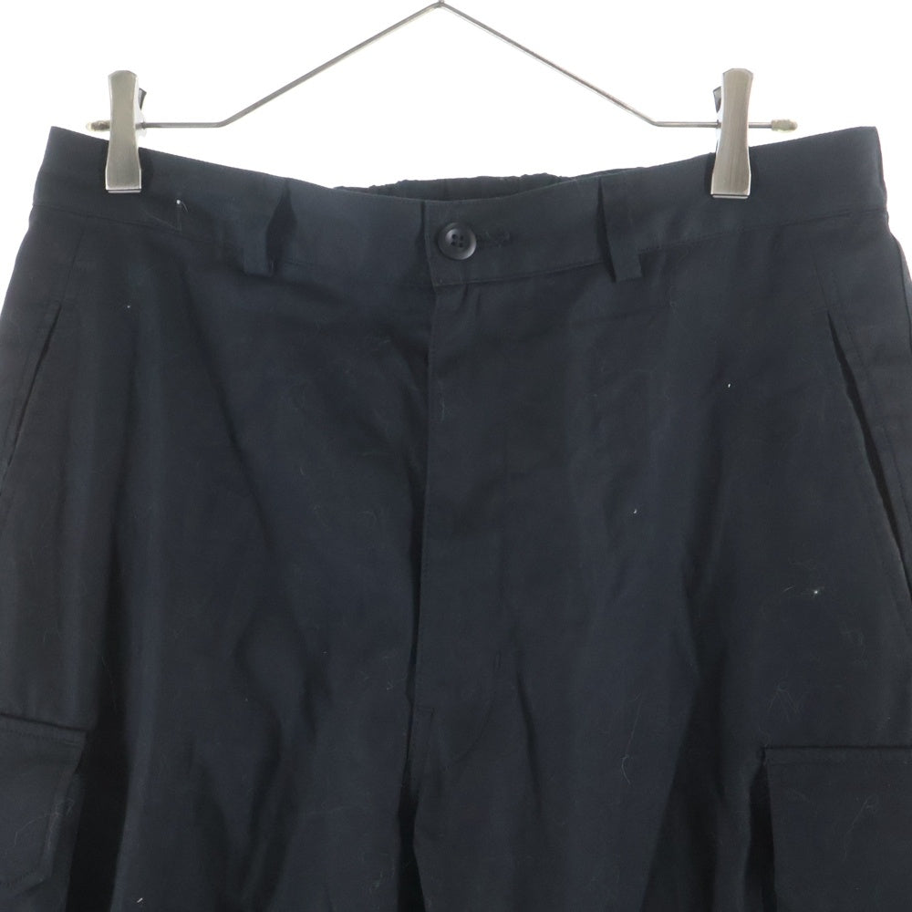 UNION LAUNCH(ユニオンランチ) ×RON HERMAN ロンハーマン ワイドカーゴパンツ ブラック 0657 CVM