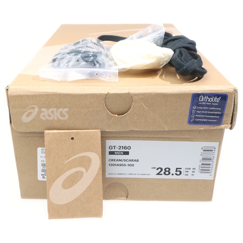 ASICS(アシックス) ×KITH GT-2160 ローカットスニーカー アイボリー US11/28.5cm 1201A955