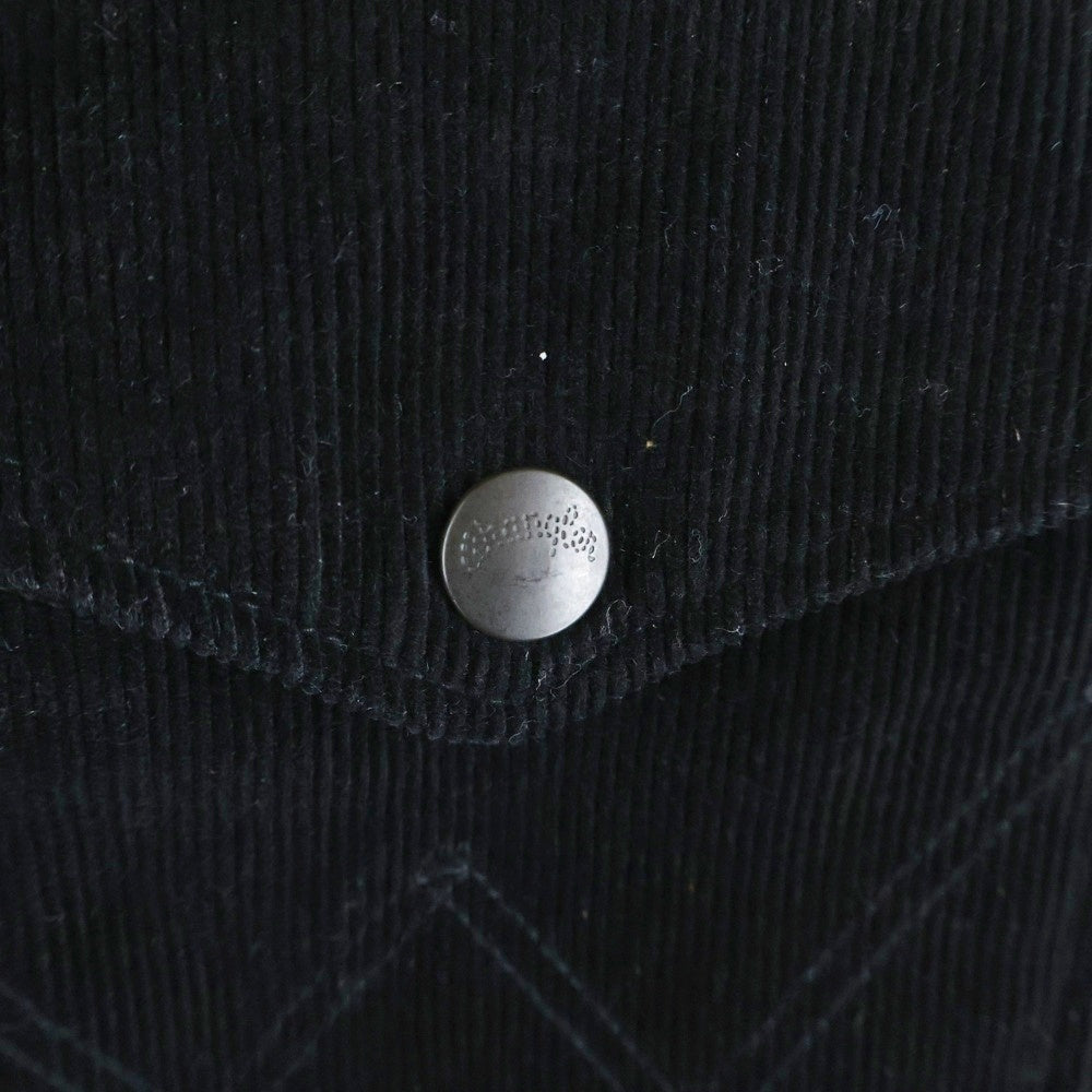 WACKO MARIA(ワコマリア) × Wrangler CORDUROY WRANGE COAT ラングラー コーデュロイランチコート ブラック