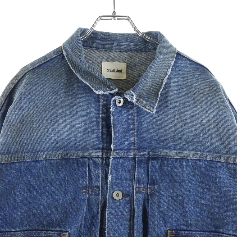 greatLand(グレイトランド) LOGAN 5YEARS JACKET デニムジャケット インディゴ