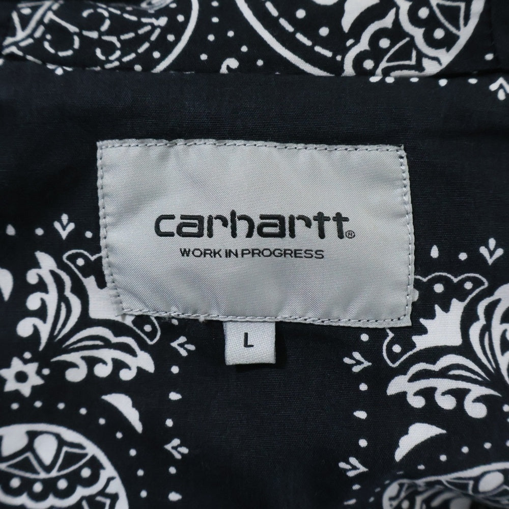 Carhartt WIP(カーハート ダブリューアイピー) OG ACTIVE BANDANA JACKET バンダナ アクティブジャケット ブラック A211054.00E.06.03