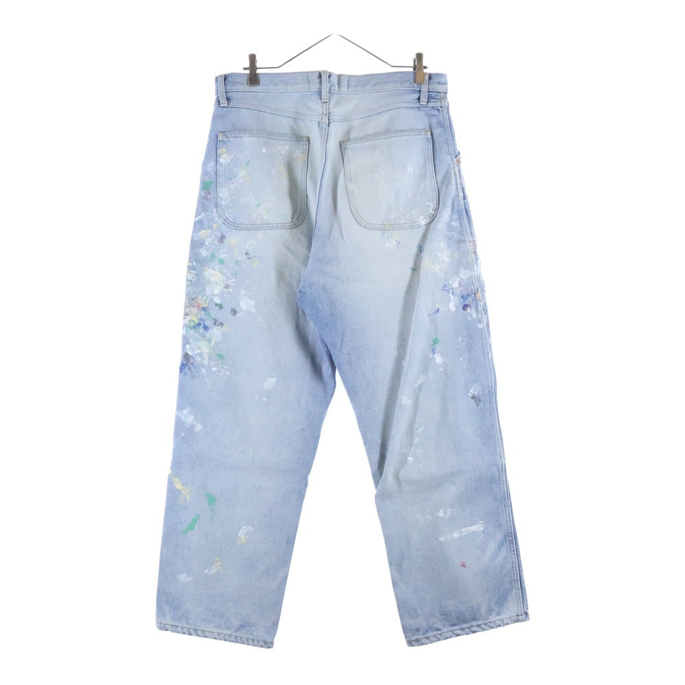 NO BRAND(ノーブランド) HERILL / ヘリル SPLASH PAINTER PANTS スプラッシュペインターパンツ デニム インディゴ 24-030-HL-8150-1