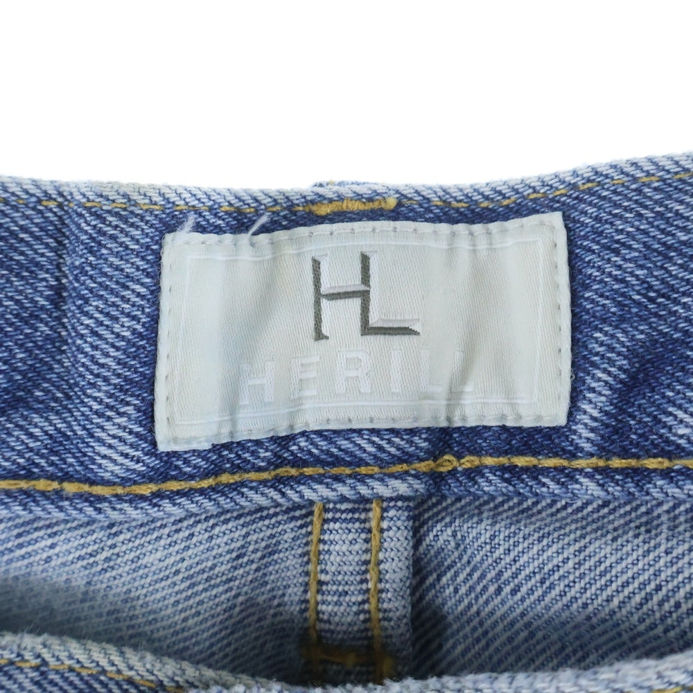 NO BRAND(ノーブランド) HERILL / ヘリル SPLASH PAINTER PANTS スプラッシュペインターパンツ デニム インディゴ 24-030-HL-8150-1