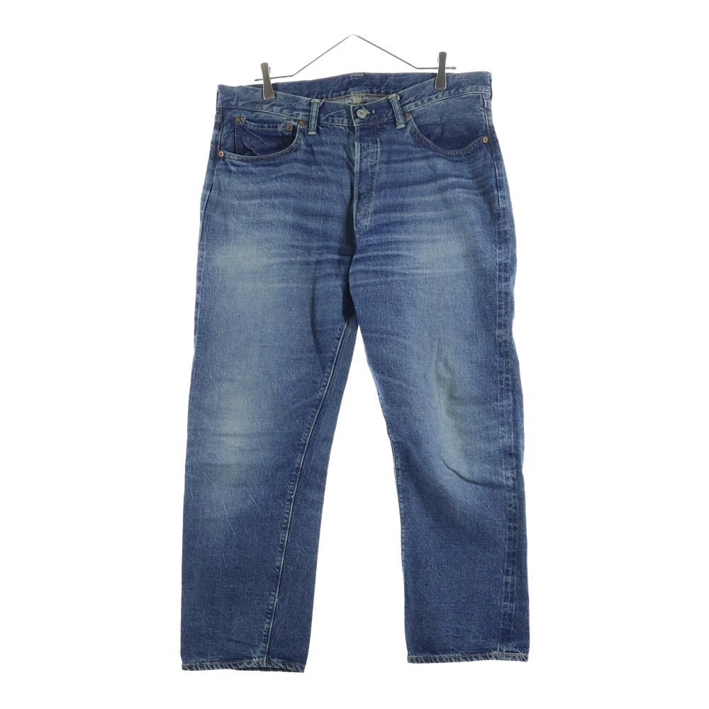 WAREHOUSE(ウェアハウス) 2ND-HAND Lot.1101<USED WASH> ストレートデニムパンツ インディゴ