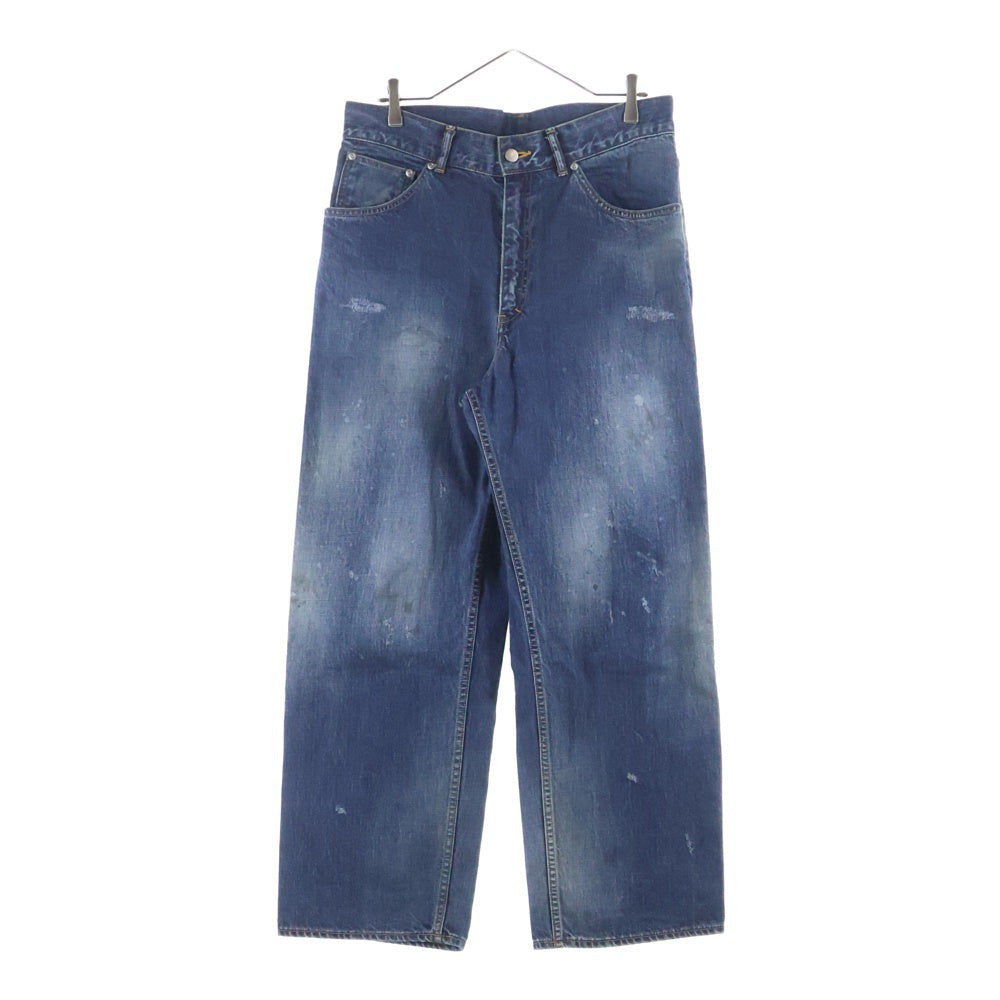 ANCELLM(アンセルム) Attic別注 EX STRAIGHT 5P DENIM PANTS ストレートデニムパンツ ANC-PT11-EX