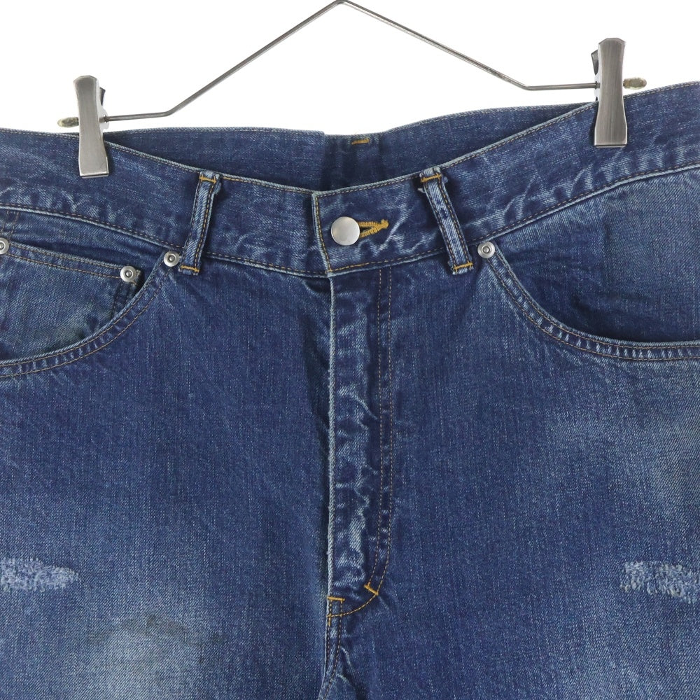 ANCELLM(アンセルム) Attic別注 EX STRAIGHT 5P DENIM PANTS ストレートデニムパンツ ANC-PT11-EX