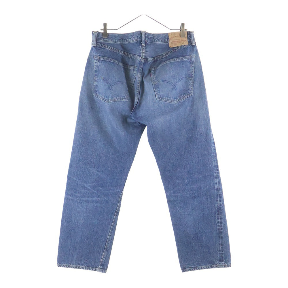 WAREHOUSE(ウェアハウス) 2ND-HAND Lot.1100<USED WASH> テーパードデニムパンツ インディゴ