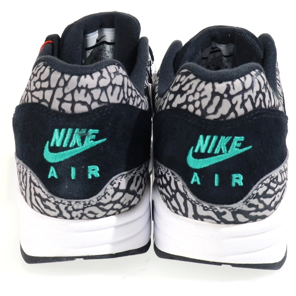 NIKE(ナイキ) ×atmos AIR MAX 1 PREMIUM ELEPHANT アトモス エアマックス 1 ローカットスニーカー US10/28cm グレー/ブルー 908366-001