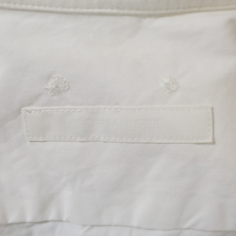 SOPHNET.(ソフネット) 25SS ×SIMON TAYLOR BROKEN BEAUTY SHIRT サイモンテイラー ブロークンビューティー 長袖シャツ ホワイト SOPH-250066