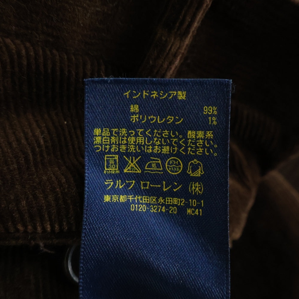 POLO RALPH LAUREN(ポロラルフローレン) コーデュロイ ストレートパンツ ブラウン 4860049ADLF