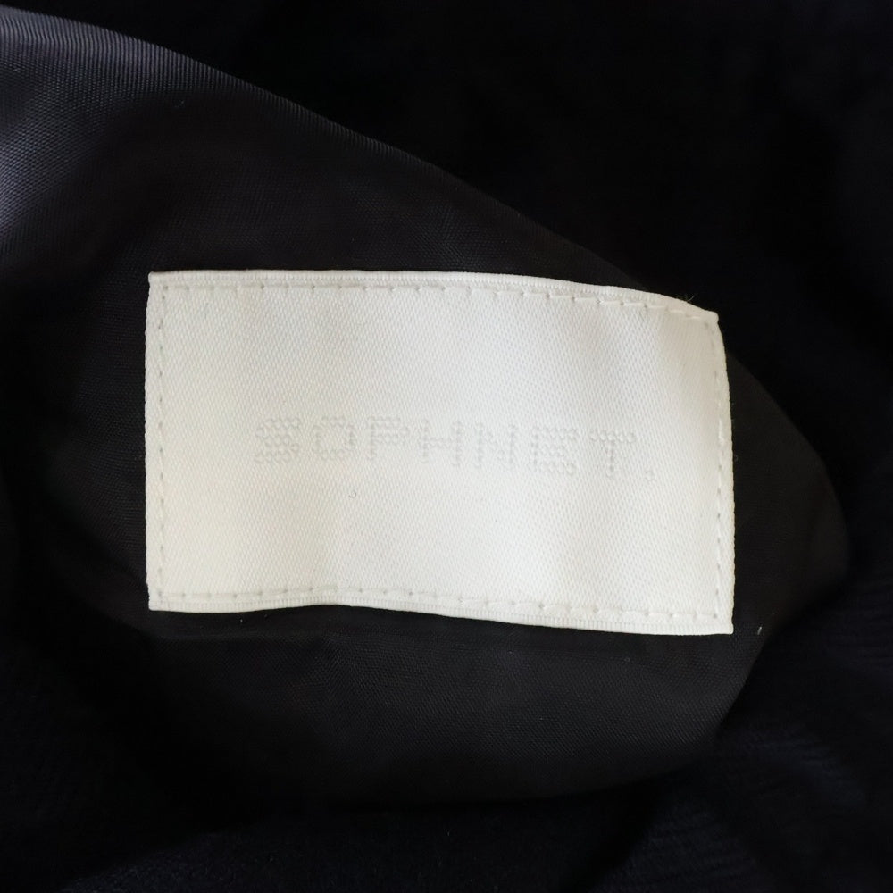 SOPHNET.(ソフネット) 25SS ZIP POCKET SLACKS ジップポケット スラックスパンツ ネイビー SOPH-250004