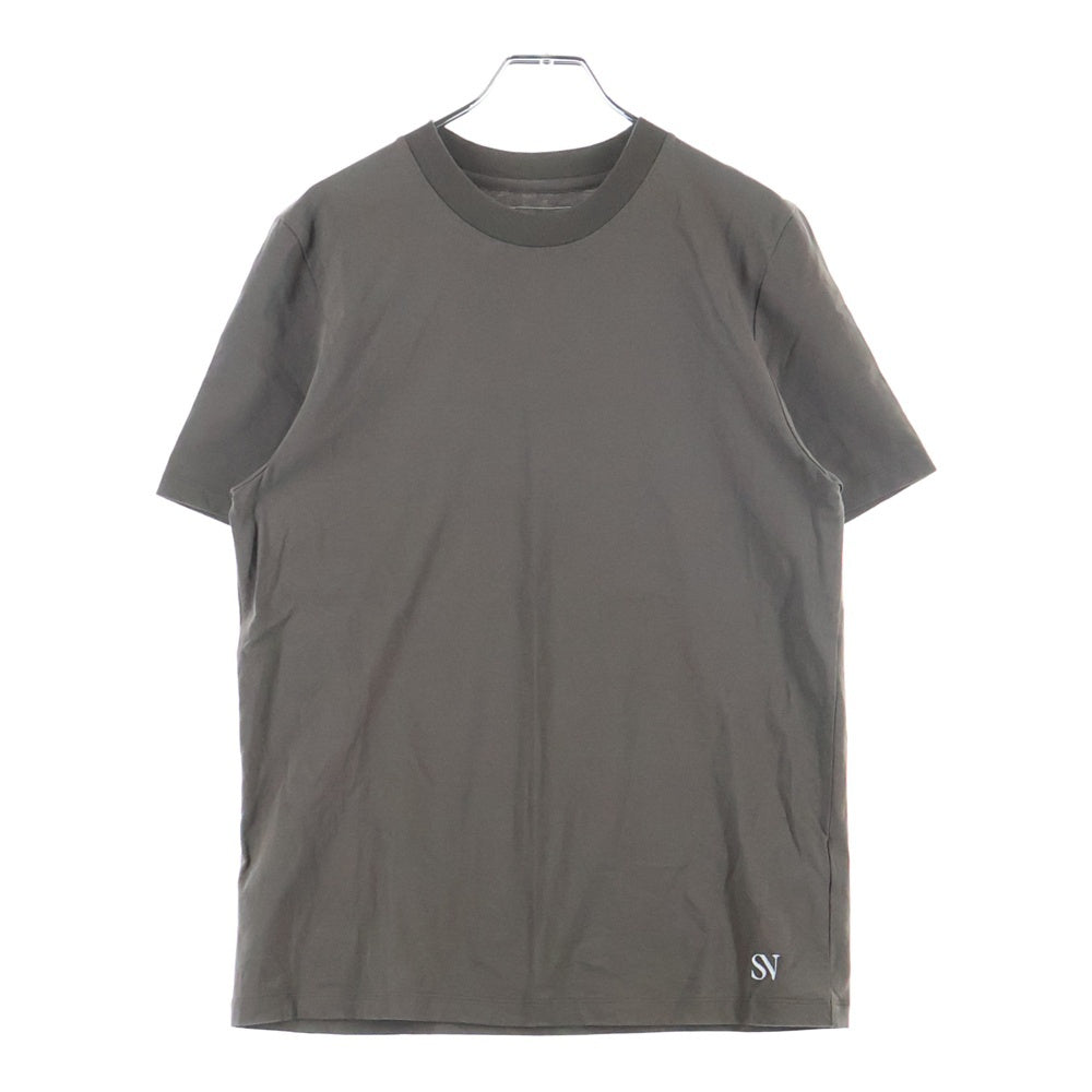 SOPHNET.(ソフネット) 25AW ELS COTTON TEE コットン クルーネック半袖Tシャツ カットソー ブラウン SPNT-252065