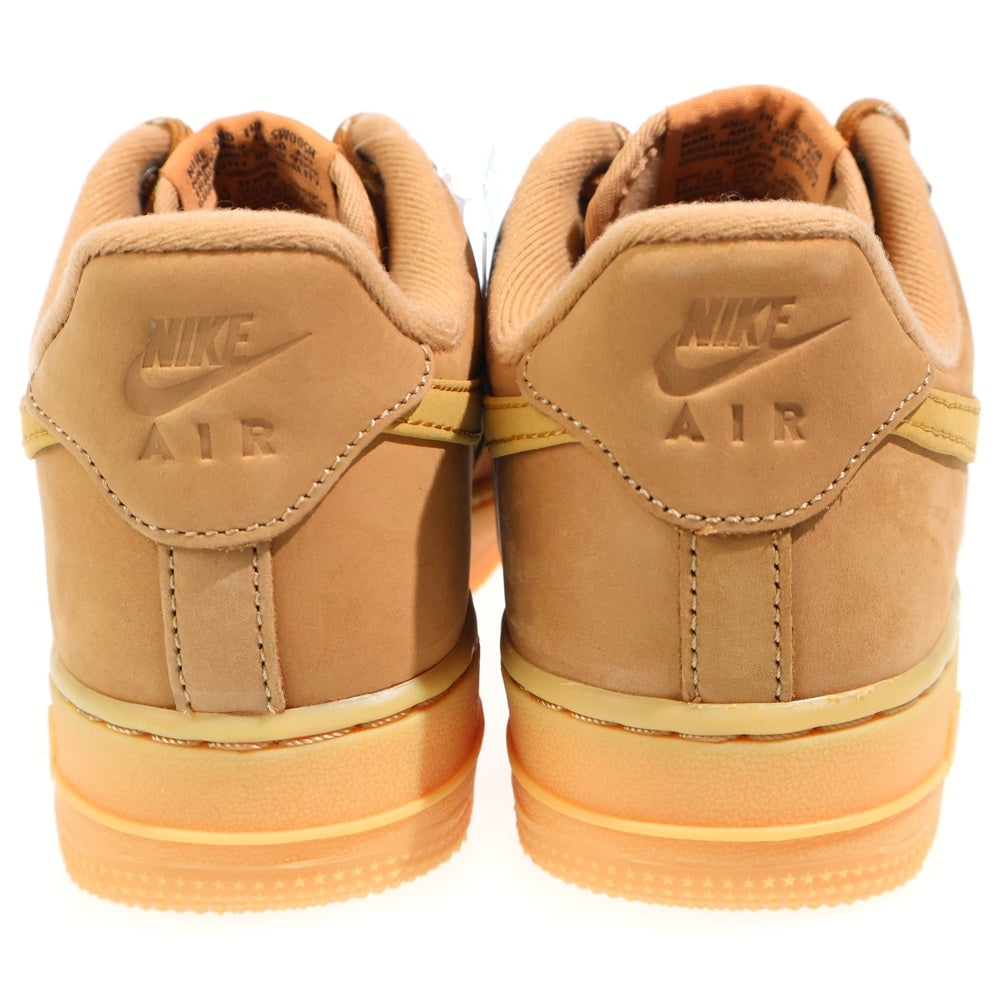 NIKE(ナイキ) AIR FORCE 1 '07 WB FLAX WHEAT-GUM エアフォース1 フラックス ウィート ローカットスニーカー ブラウン US5/23.5cm CJ9179-200 レディース