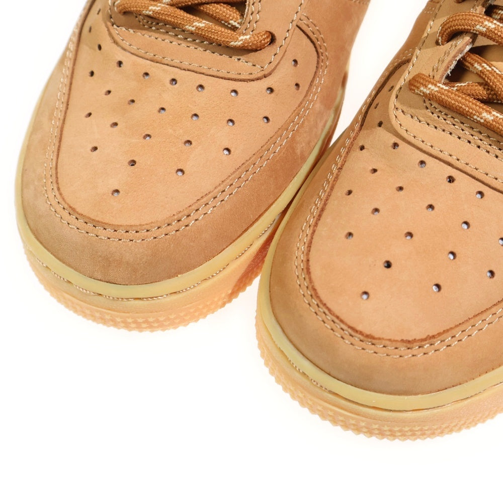 NIKE(ナイキ) AIR FORCE 1 '07 WB FLAX WHEAT-GUM エアフォース1 フラックス ウィート ローカットスニーカー ブラウン US5/23.5cm CJ9179-200 レディース