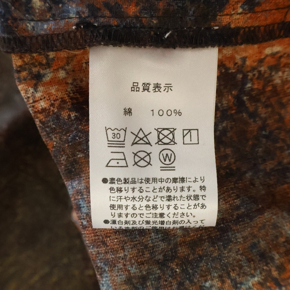 retela(リテラ) アップサイクル 総柄 ワンピース レディース ブラウン