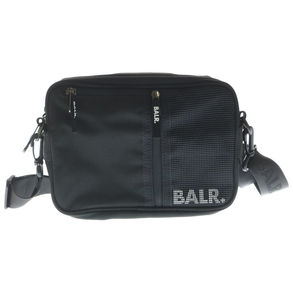 BALR.(ボーラー) メッシュ ポリ ミニショルダーバック ブラック