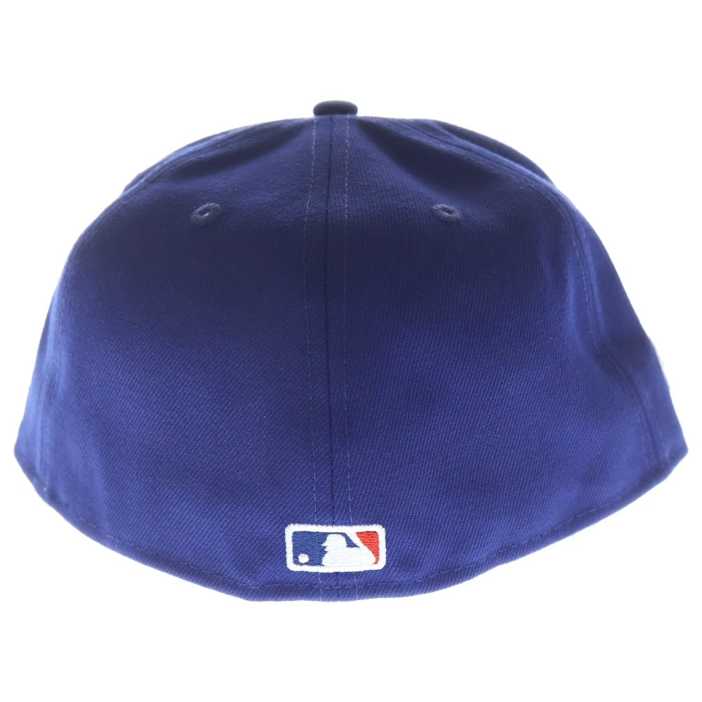 NEW ERA(ニューエラ) 59FIFTY 59フィフティー ドジャースパッチ LA逆さロゴ キャップ ブルー