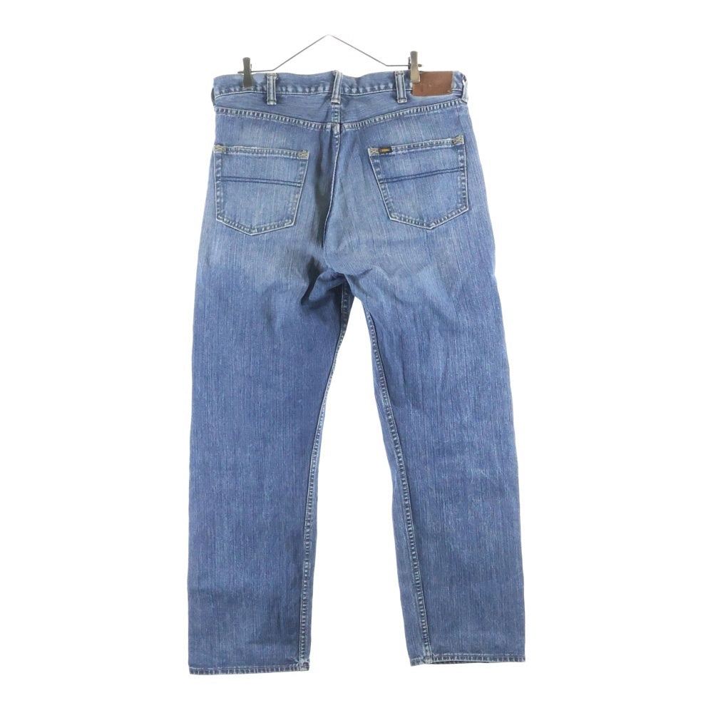 TENDERLOIN(テンダーロイン) T-RIDERS DENIM PANTS ライダース 裏地総柄 ストレートデニムパンツ インディゴ