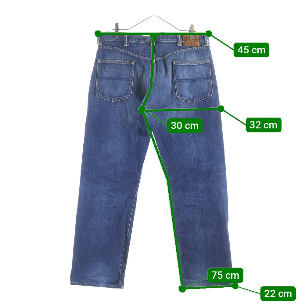 TENDERLOIN(テンダーロイン) T-RIDERS DENIM PANTS ライダース ストレートデニムパンツ インディゴ