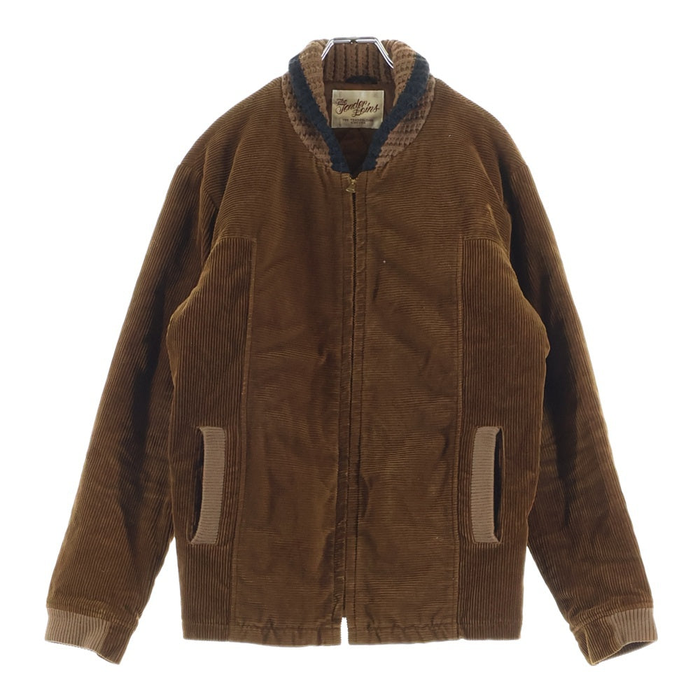 TENDERLOIN(テンダーロイン) T-WORK LONG CORDUROY ワークロング ジップアップコーデュロイジャケット ブラウン