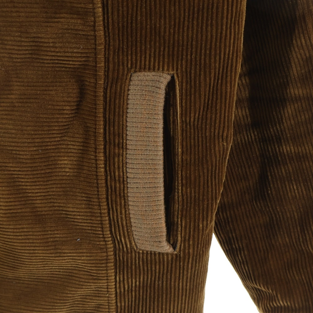 TENDERLOIN(テンダーロイン) T-WORK LONG CORDUROY ワークロング ジップアップコーデュロイジャケット ブラウン