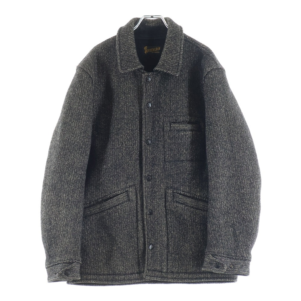 TENDERLOIN(テンダーロイン) T-BROWN BEACH JKT ウール ブラウンビーチ スナップボタンジャケット ブラウン