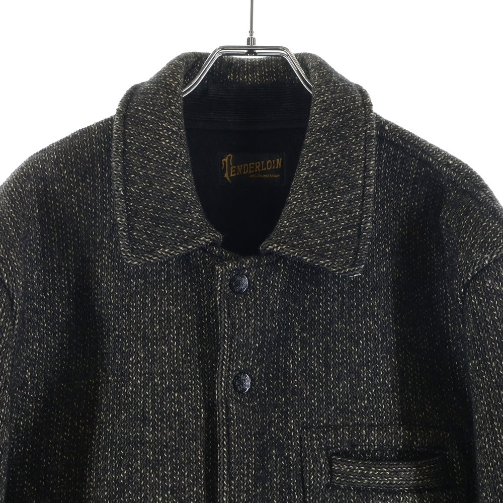 TENDERLOIN(テンダーロイン) T-BROWN BEACH JKT ウール ブラウンビーチ スナップボタンジャケット ブラウン