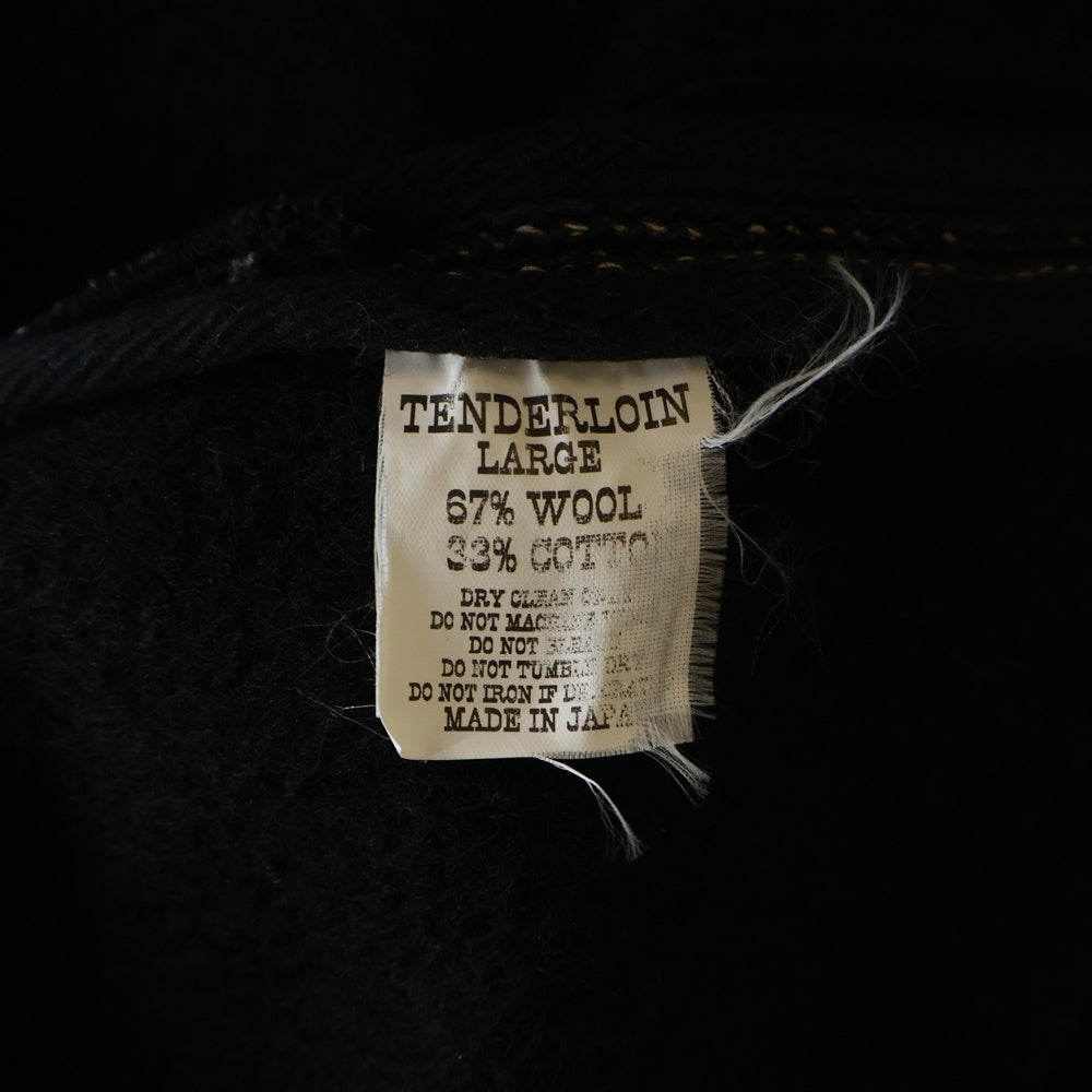 TENDERLOIN(テンダーロイン) T-BROWN BEACH JKT ウール ブラウンビーチ スナップボタンジャケット ブラウン