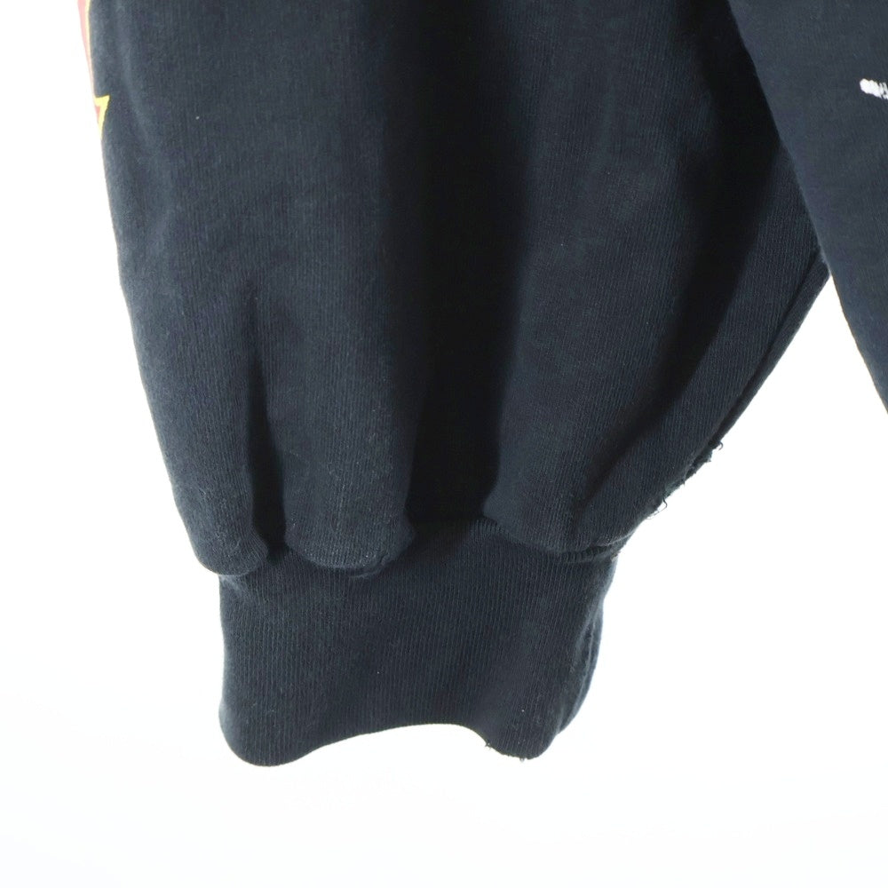 BALENCIAGA(バレンシアガ) 22SS METAL HOODIE OVERSIZED IN BLACK ME メタル オーバーサイズド イン ブラック ミー フーデッド スウェット パーカー ブラック 697879 TMV89