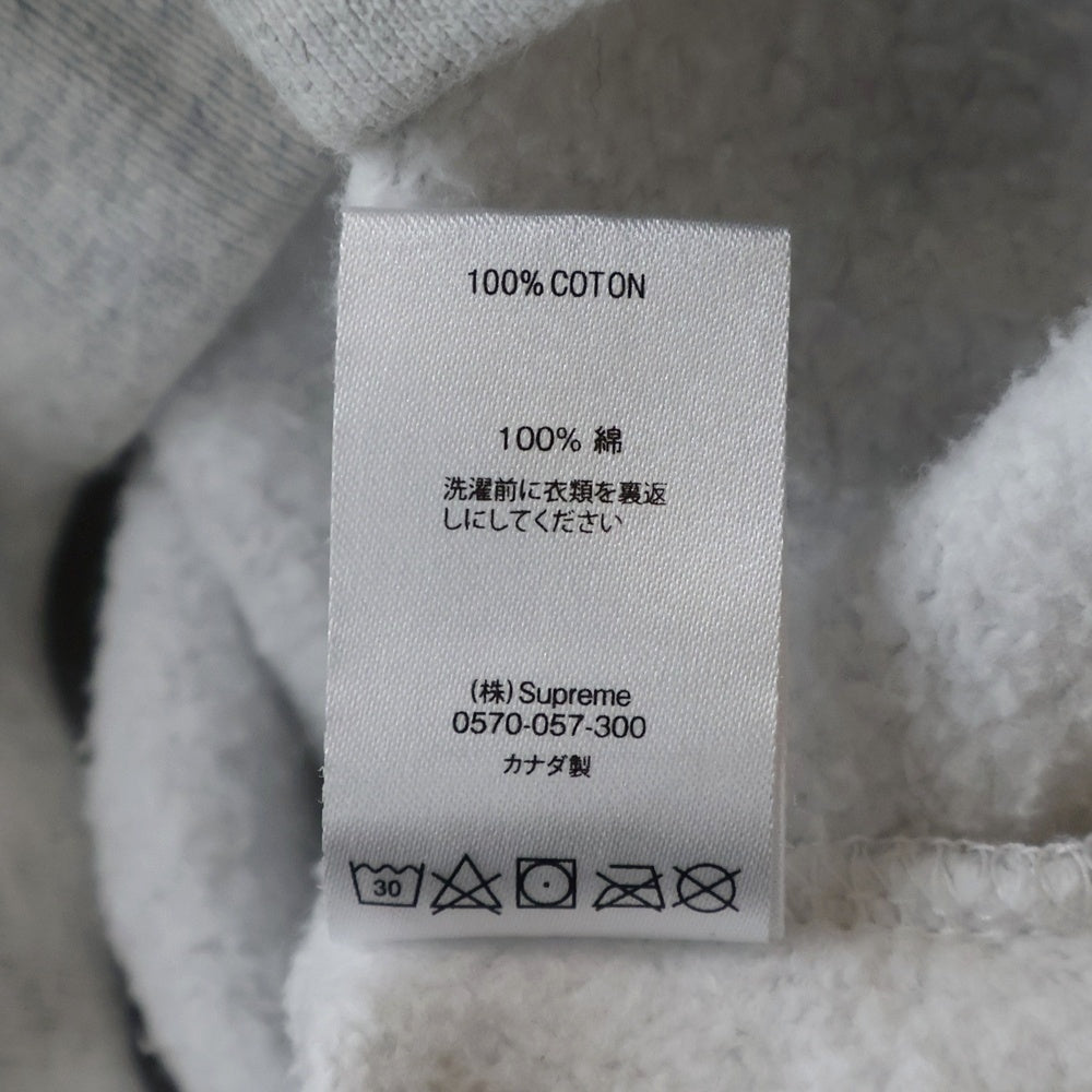 SUPREME(シュプリーム) 21SS ×HYSTERIC GLAMOUR Zip Up Hooded Sweatshirt ヒステリックグラマー バックガールプリント ジップアップスウェットパーカー フーディー グレー