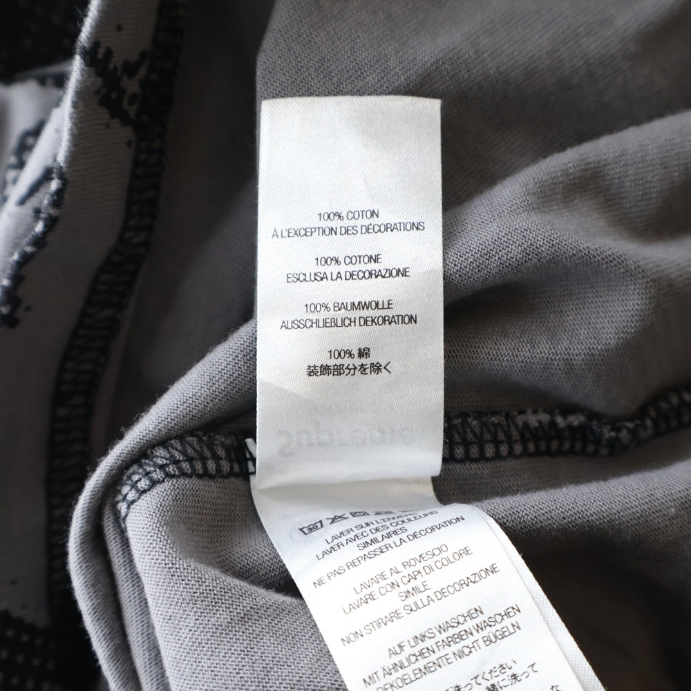 SUPREME(シュプリーム) 24AW Snow White S/S Top 総柄デザインTシャツ 半袖クルーネックカットソー ブラック