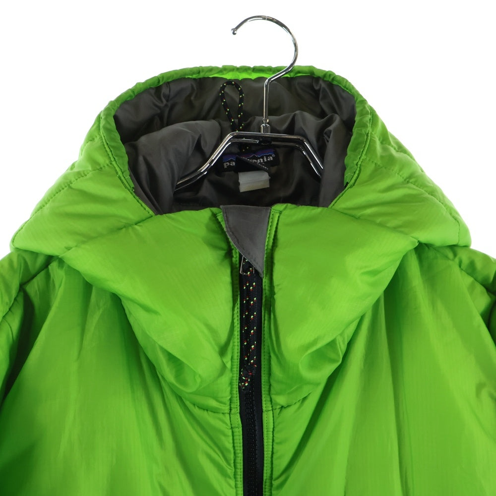 PATAGONIA(パタゴニア) 02AW DAS PARKA LIME GREEN ダスパーカ ジップアップフーデッド中綿ジャケット 月光 グリーン 84097F02