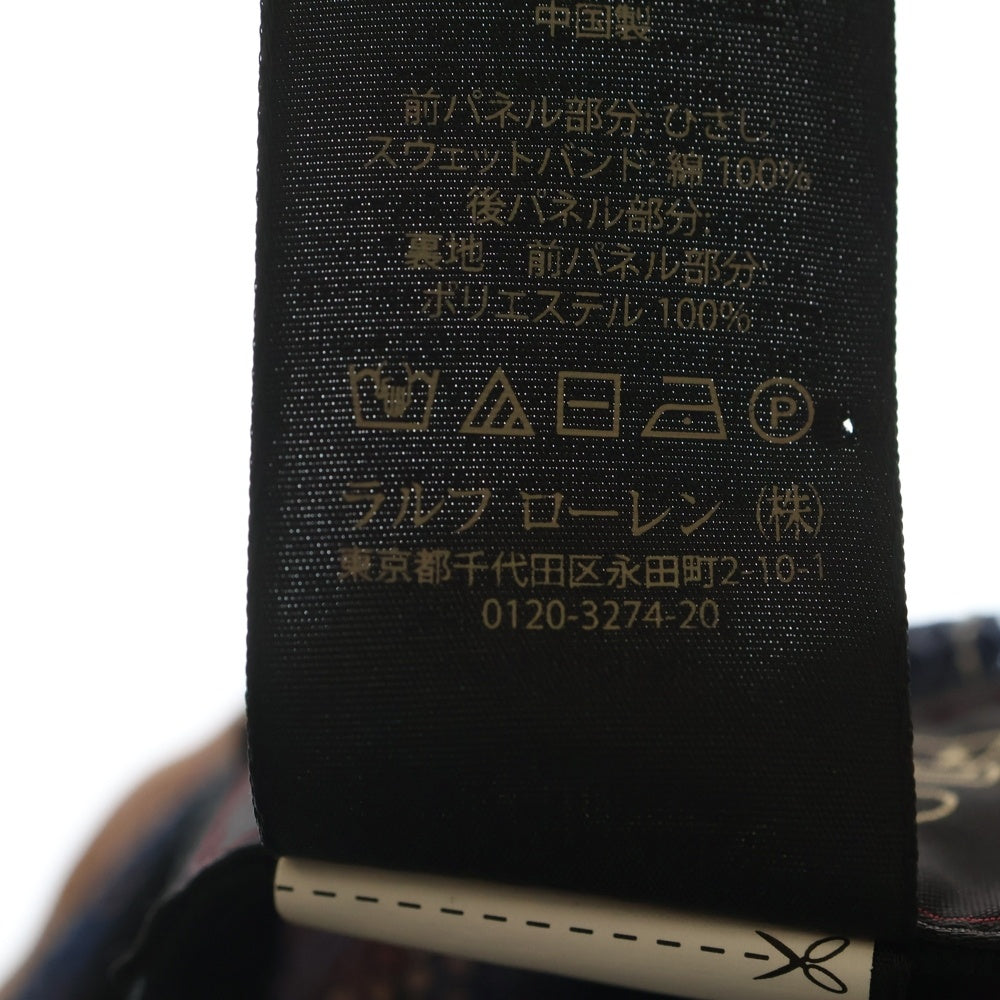 RRL(ダブルアールエル) DENIM MESH CAP フロントロゴ デニムメッシュキャップ 帽子 インディゴ/ブルー