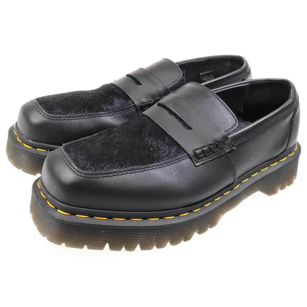 Dr.Martens(ドクターマーチン) Penton Bex Squared PNY ペントンベックススクエアド ハラコ ローファー ブラック