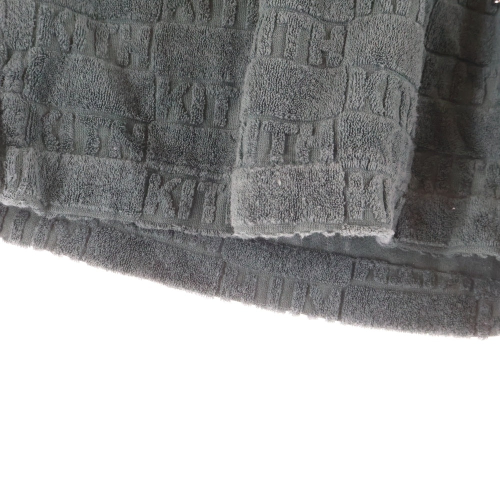 KITH(キス) Graham Short グラハム 総柄 パイル ショートパンツ グリーン KHM060315