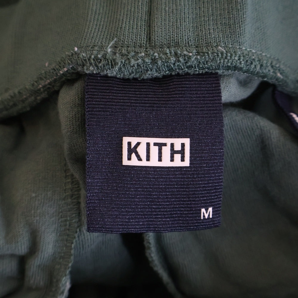 KITH(キス) Graham Short グラハム 総柄 パイル ショートパンツ グリーン KHM060315