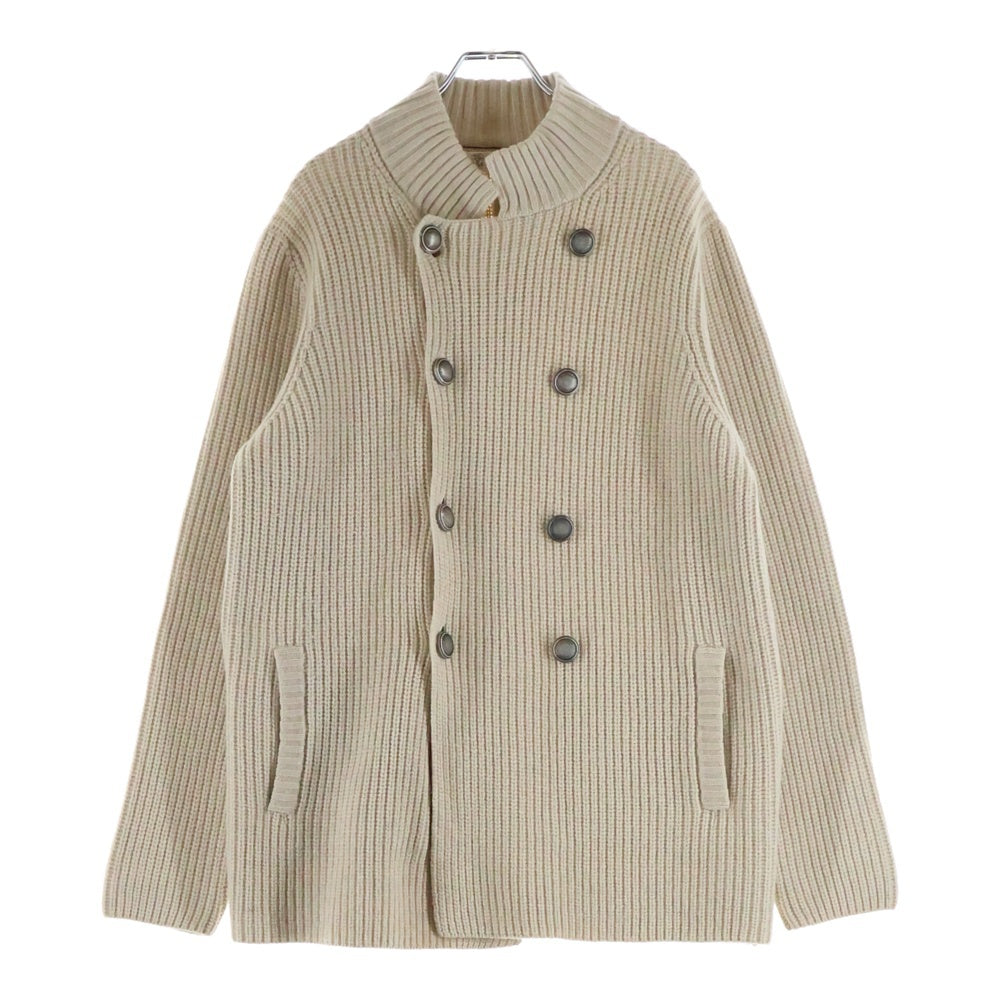 BRUNELLO CUCINELLI(ブルネロクチネリ) MILKY DOUBLE-BREASTED CARDIGAN ミルキー ダブルブレステッド カーディガン ニット アイボリー M3655501