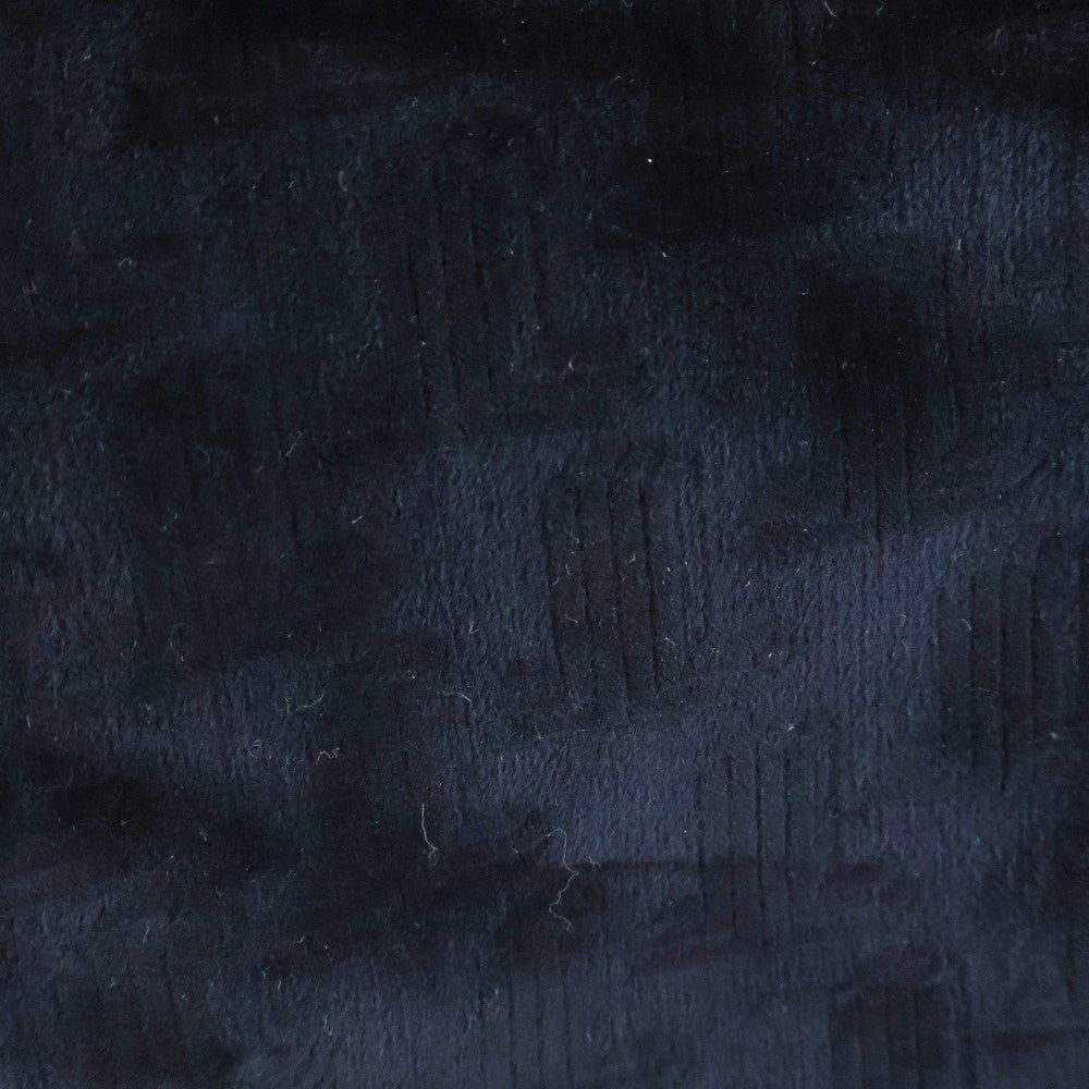 LANVIN(ランバン) ベルベット ロゴラインストーン 1Bテーラードジャケット ブラック