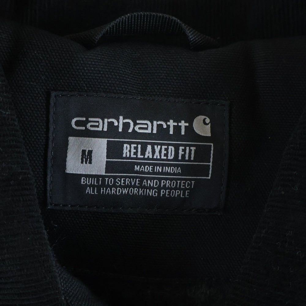 Carhartt WIP(カーハート ダブリューアイピー) DETROIT JACKET 裏地ブランケット ダック地 デトロイトジャケット ブラック OJ3828
