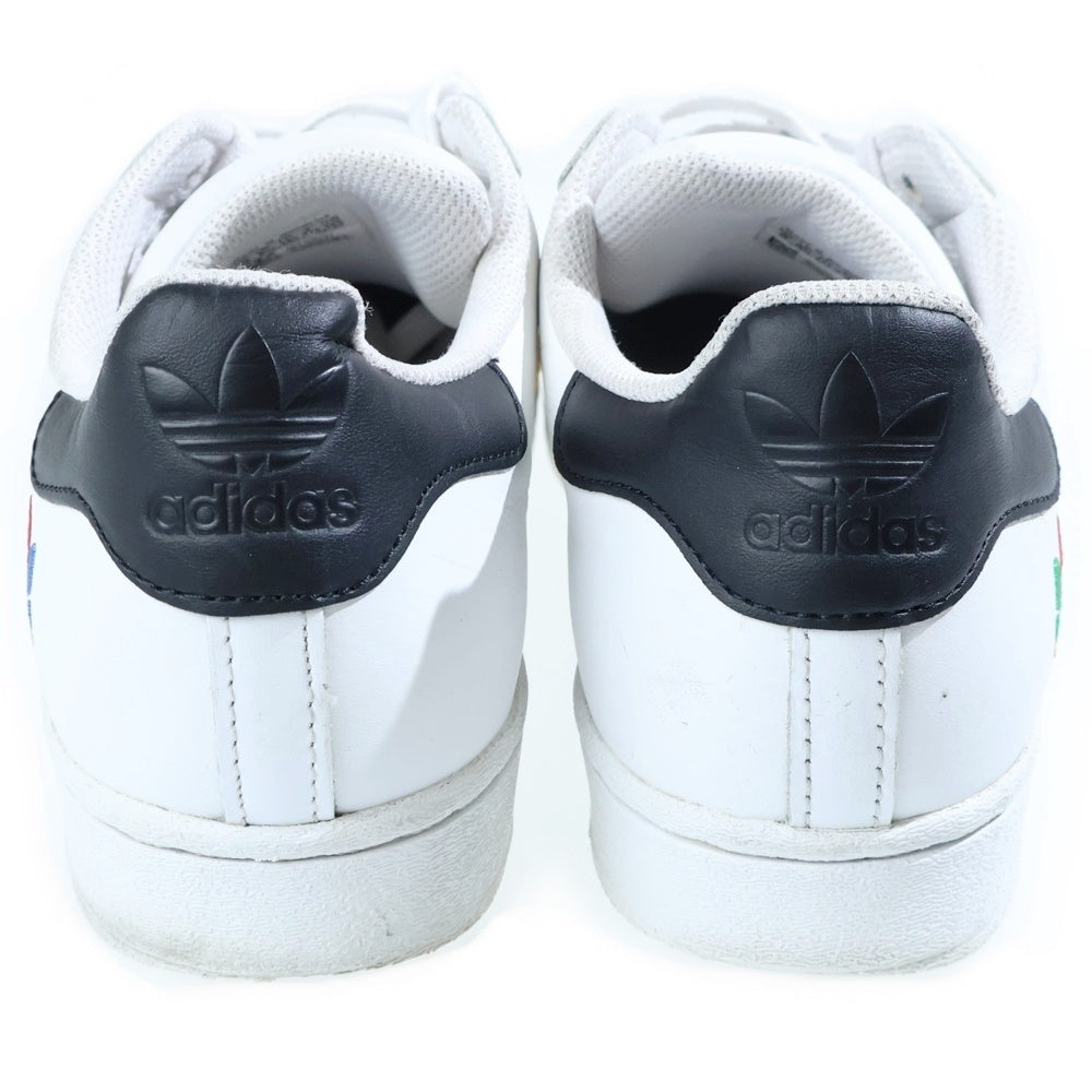 adidas(アディダス) SUPERSTAR COLORFUL TREFOIL スーパースター カラフルトレフォイル ローカットスニーカー ホワイト US9/27cm FU9521