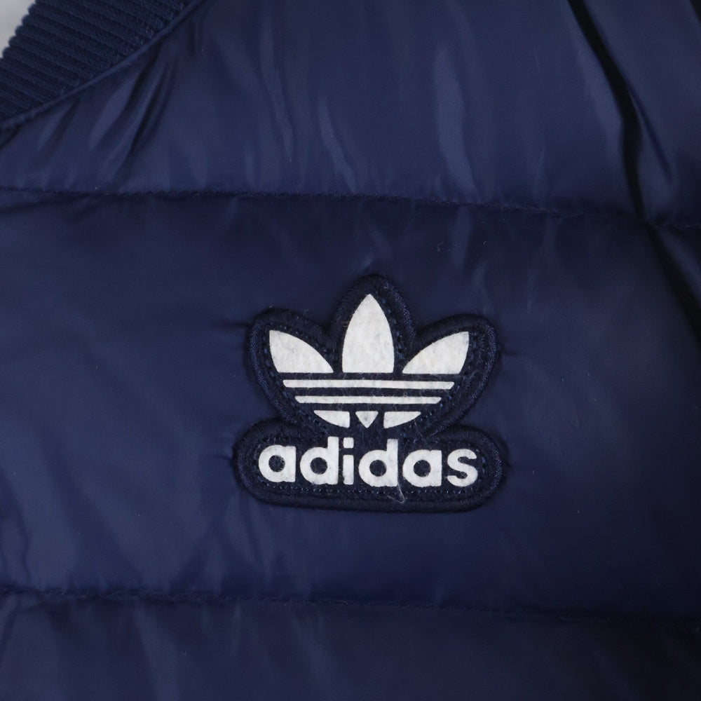 adidas(アディダス) SST LIGHT DOWNJACKET サイドライン ライトダウンジャケット ネイビー FL0005