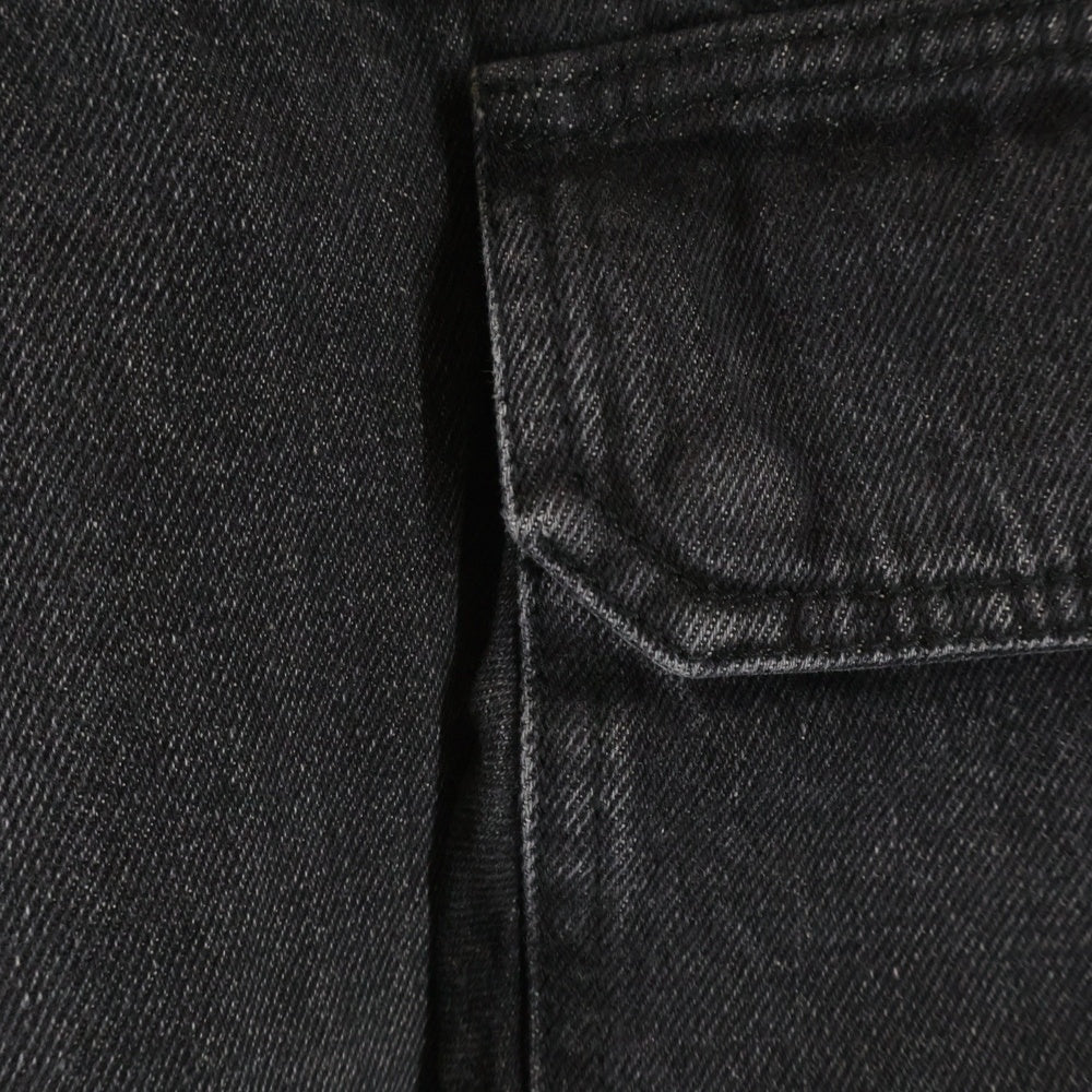 DIESEL(ディーゼル) D-SIRE-CARGO-S マルチポケット ボタンフライ デニムカーゴパンツ レディース ブラック A11871