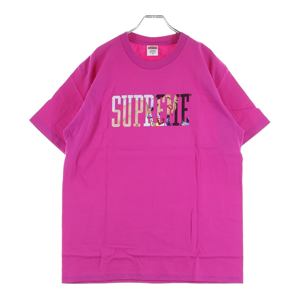 SUPREME(シュプリーム) 24AW Tera Patrick Tee テラパトリック クルーネック カットソー 半袖Tシャツ ピンク