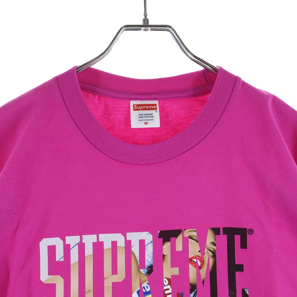 SUPREME(シュプリーム) 24AW Tera Patrick Tee テラパトリック クルーネック カットソー 半袖Tシャツ ピンク